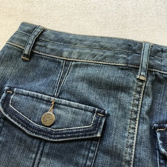 White House Black Market Blanc Denim Skirt - Picture 8 of 10